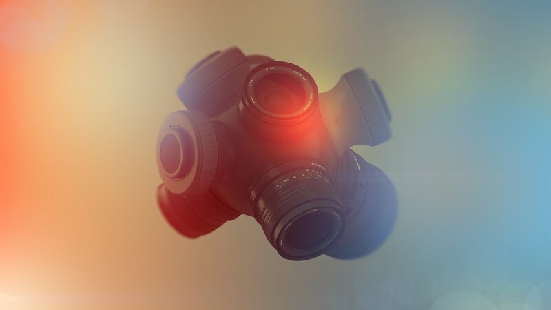 Camera with Multiple Lenses