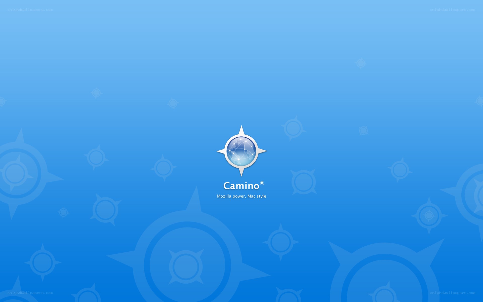 Camino browser splash screen