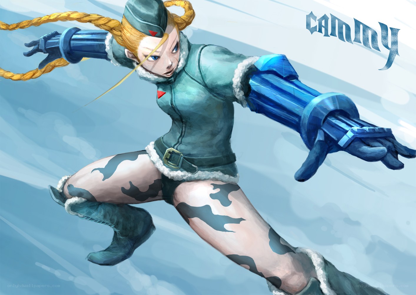 Cammy in action pose