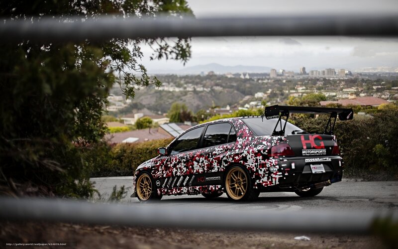 Camo-painted Race Car