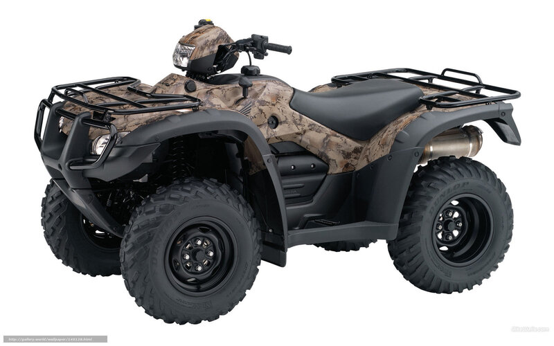 Camouflage ATV — Brown