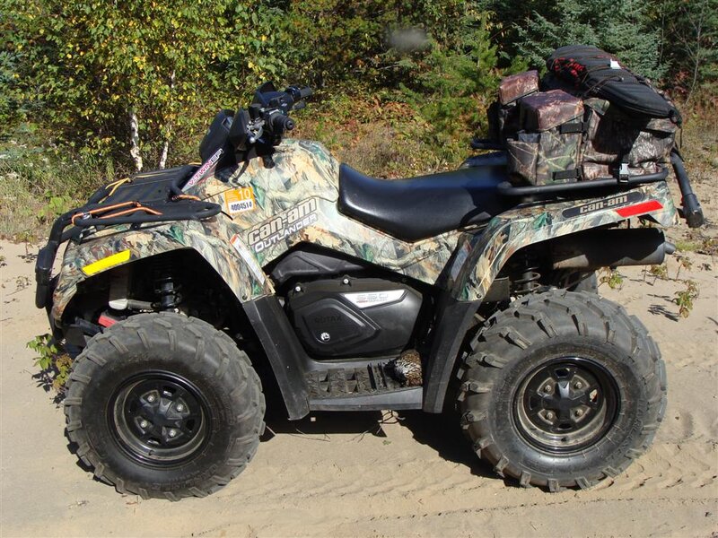 Camouflage ATV — Green