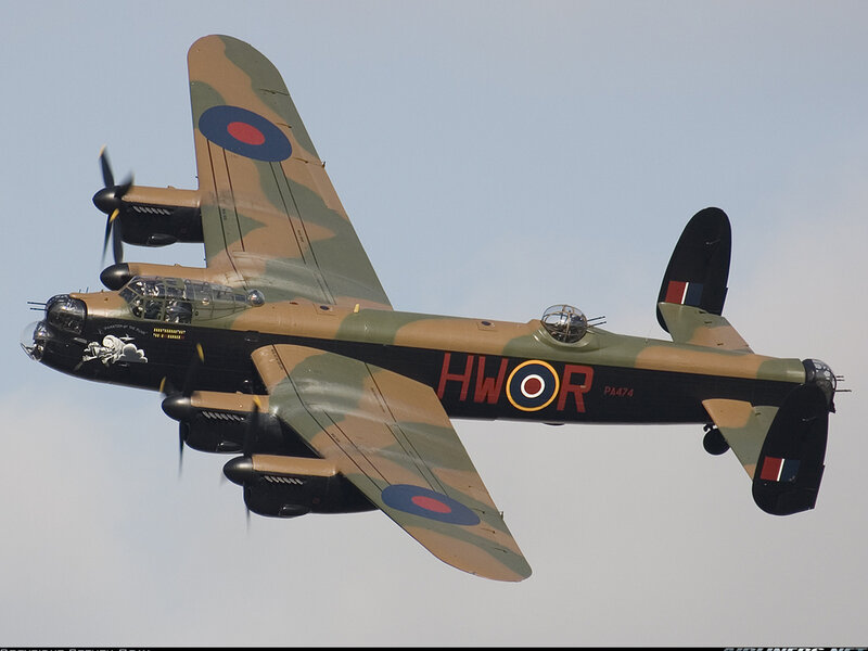 Camouflage Bomber Aircraft — Green