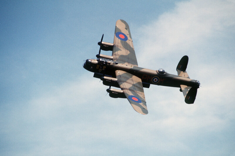 Camouflage Bomber Aircraft