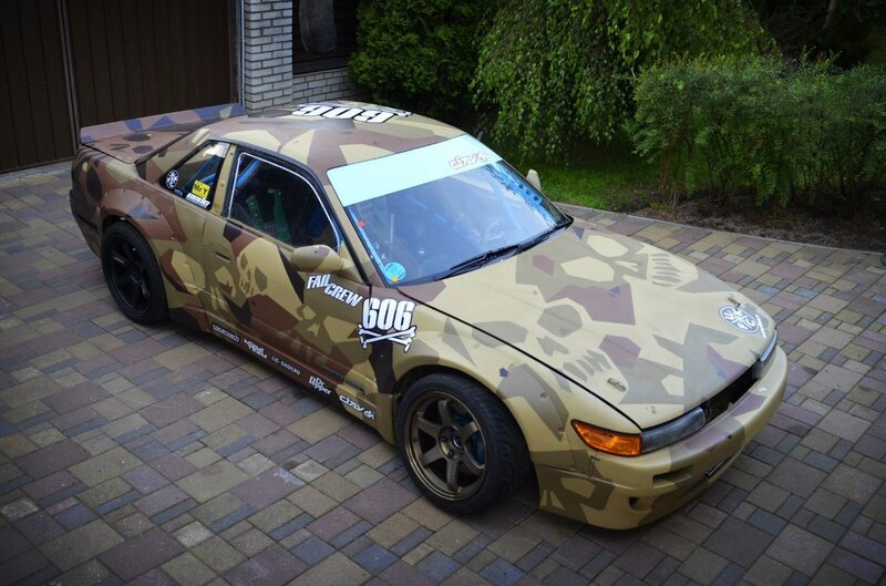 Camouflage Car — Brown