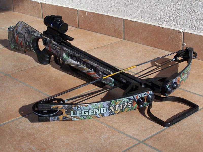 Camouflage Crossbow — Brown