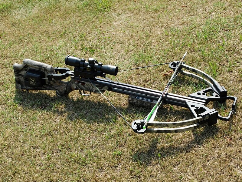 Camouflage Crossbow — Green