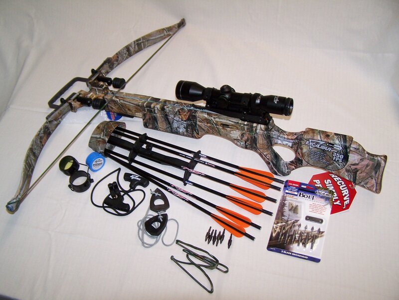 Camouflage Crossbow Kit