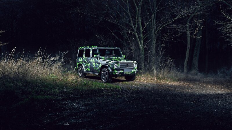 Camouflage G-wagon