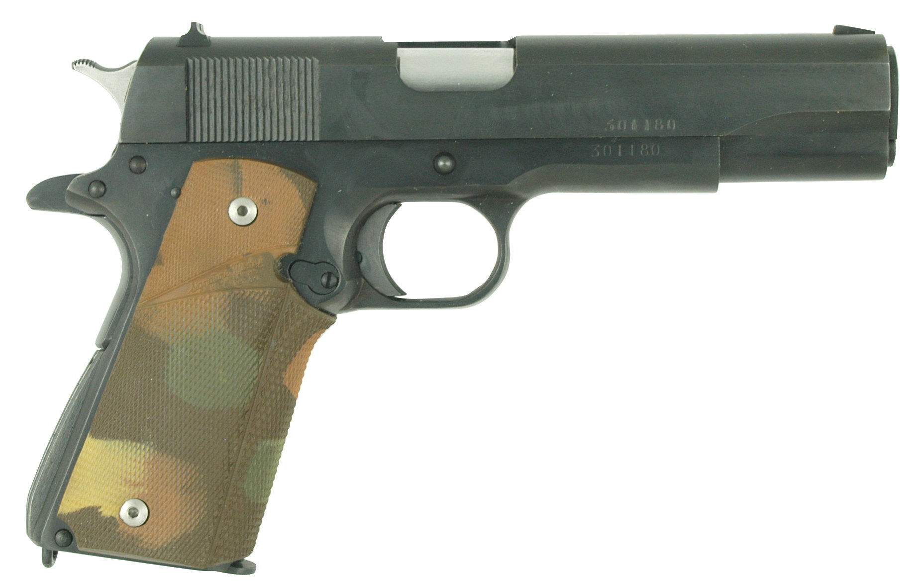 camouflage grip pistol