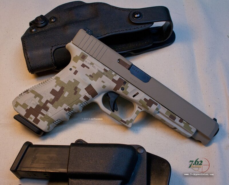 Camouflage Handgun — Beige