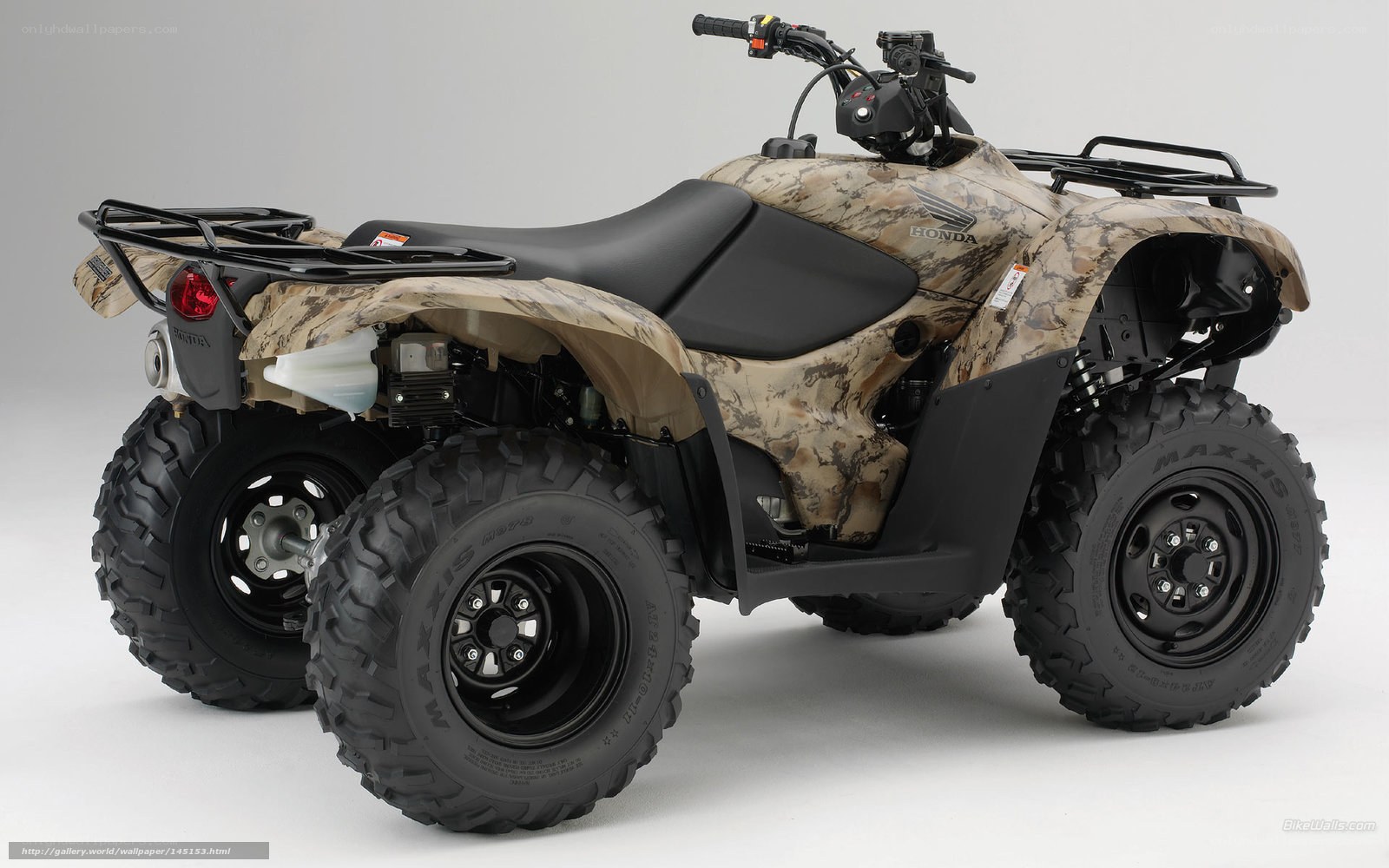 Camouflage Honda ATV