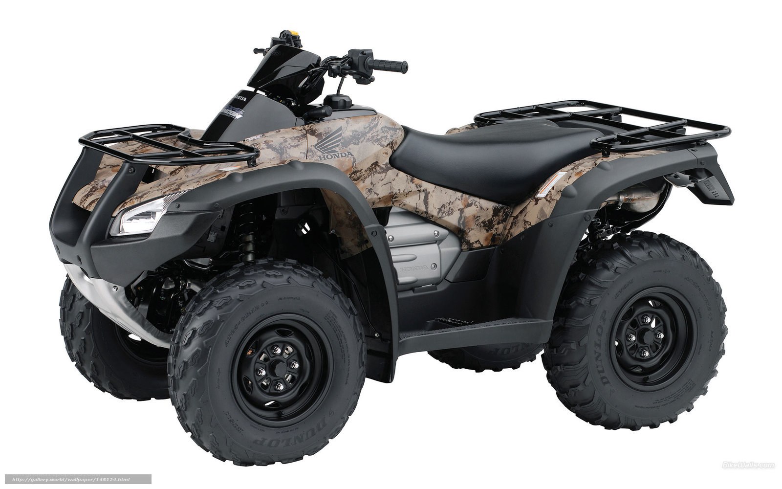 Camouflage Honda ATV