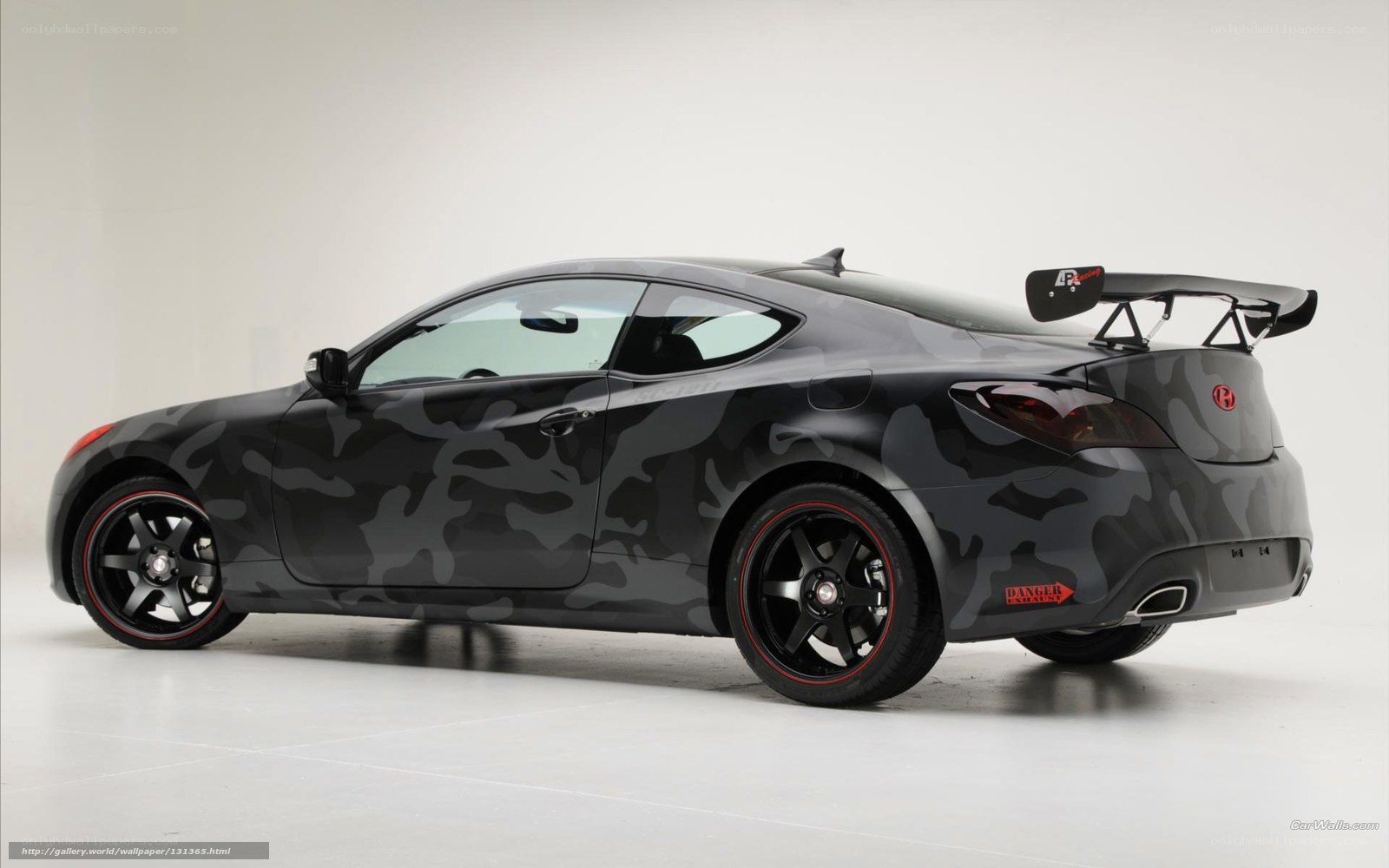 camouflage Hyundai coupe
