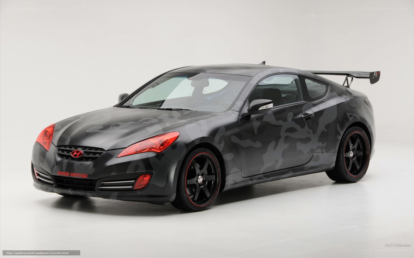 camouflage Hyundai Genesis Coupe