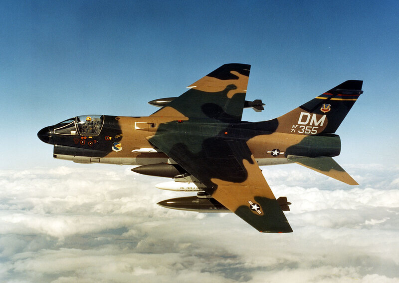 Camouflage Jet Aircraft — Blue