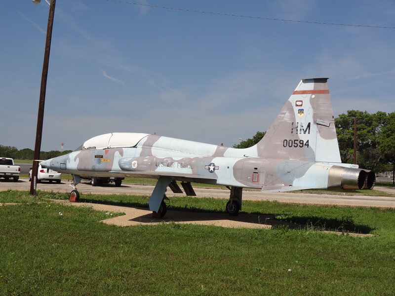 Camouflage Jet Aircraft — Green, Outdoor
