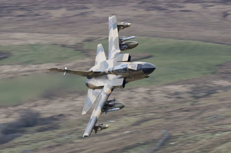 Camouflage Jet Fighter — Green