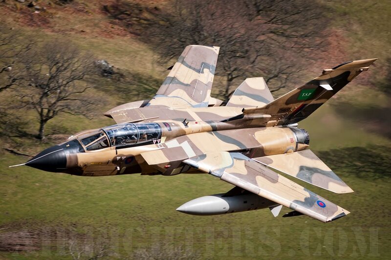 Camouflage Jet Fighter — Tan