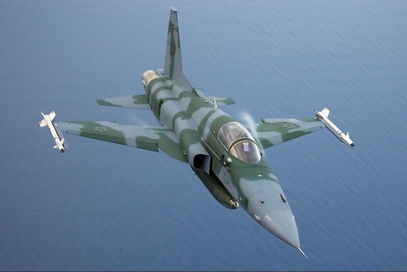 Camouflage Jet Fighter