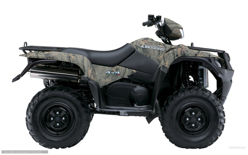 camouflage kingquad atv