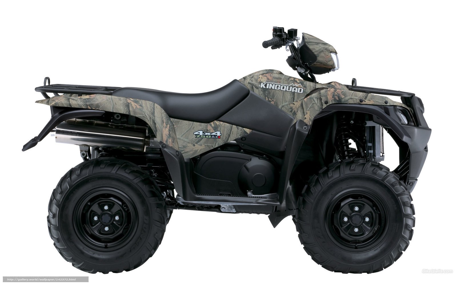 camouflage kingquad atv