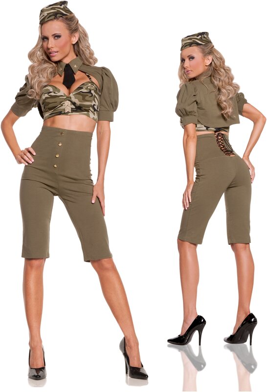 camouflage military costume