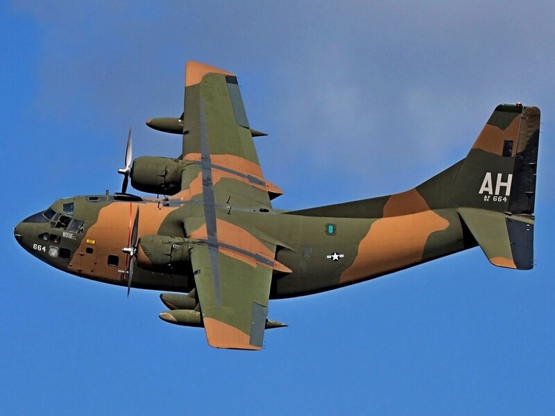 Camouflage Military Plane