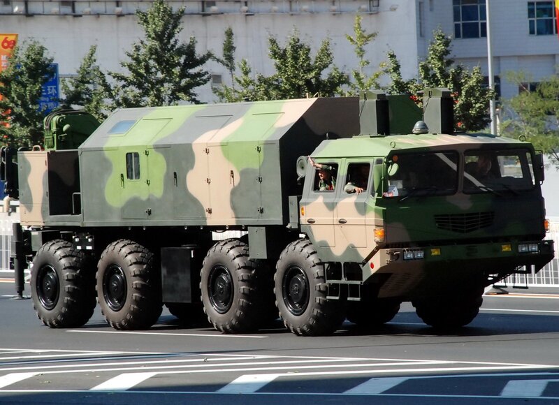 Camouflage Military Truck — Green