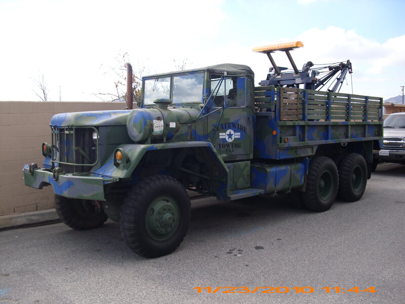 Camouflage Military Truck
