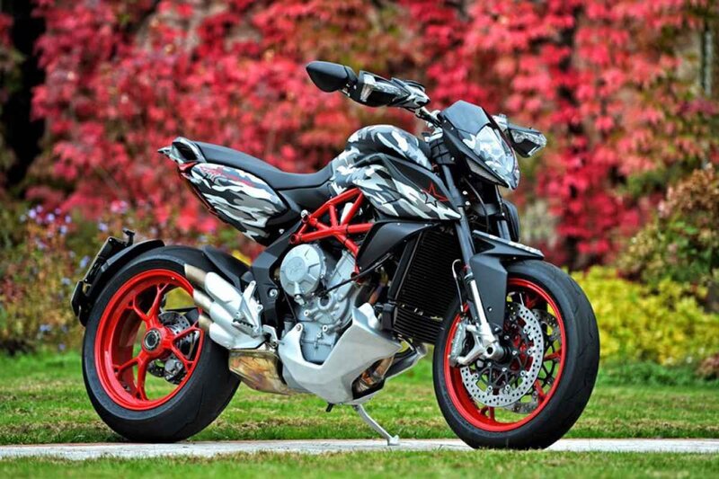 Camouflage Motorcycle