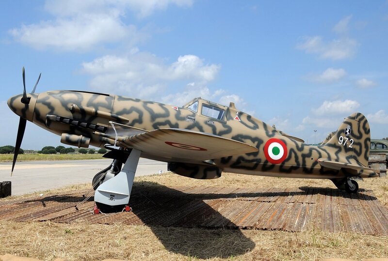 Camouflage-painted Airplane — Brown