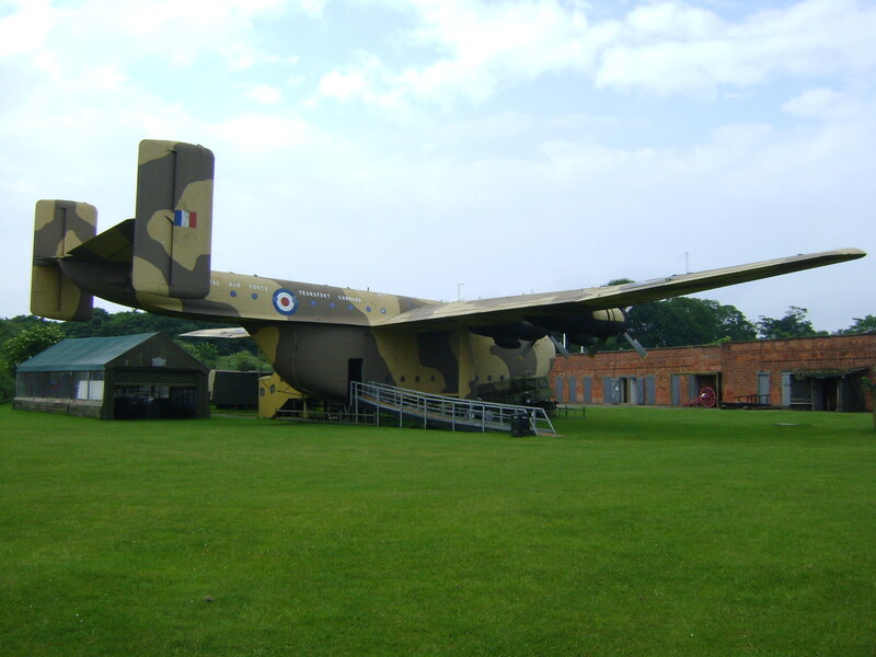 Camouflage-painted Airplane — Green, Outdoor