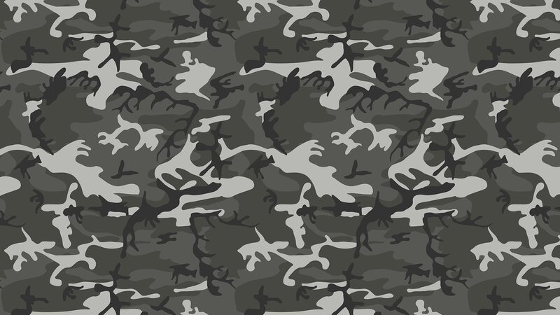 Camouflage Pattern — Gray