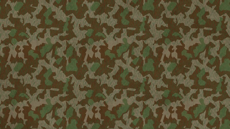 Camouflage Pattern — Green, Neutral, Abstract, Brown, Beige