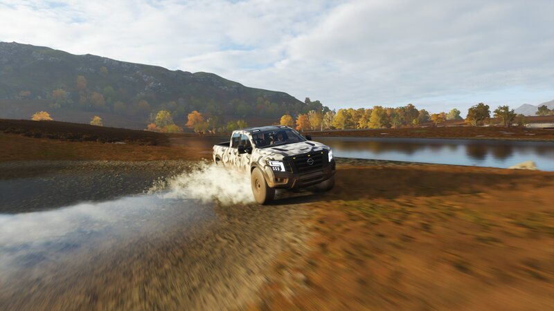 Camouflage Pickup Truck — Brown, Dynamic