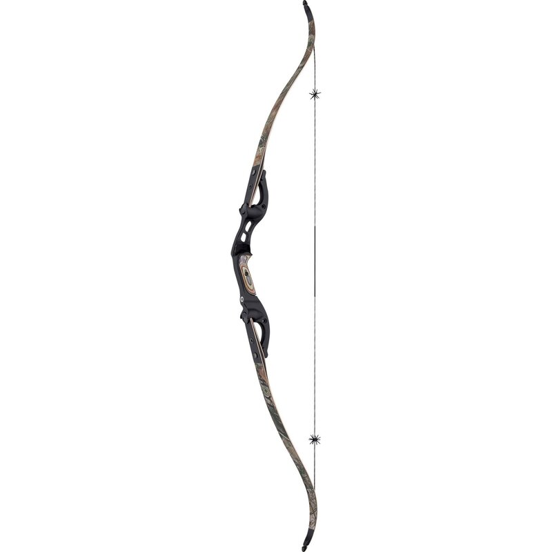 camouflage recurve bow