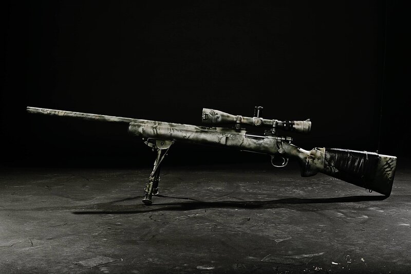 Camouflage Sniper Rifle — Black