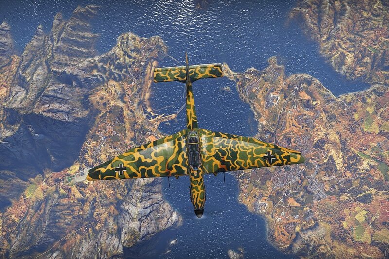 Camouflaged Aircraft