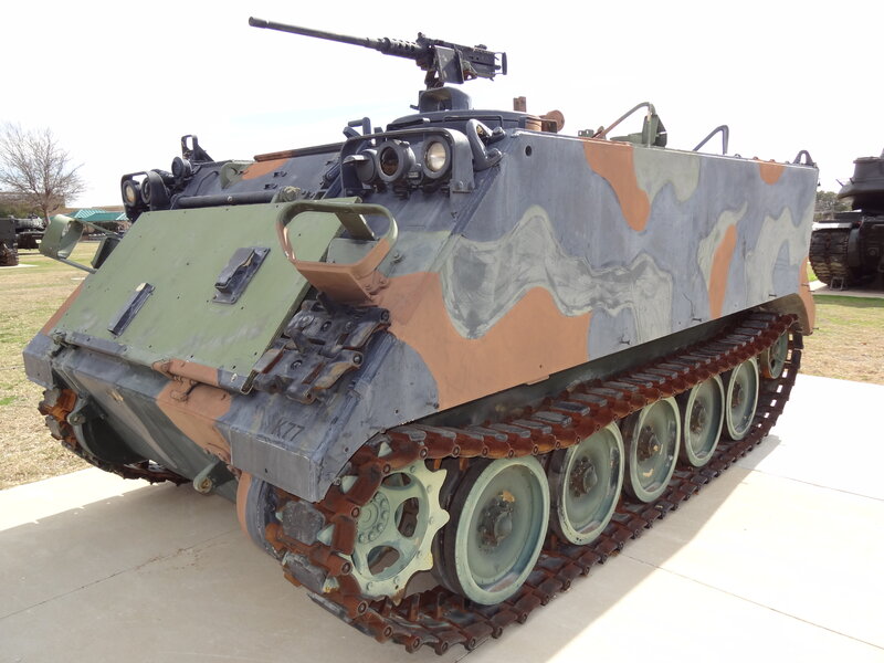 Camouflaged Armored Vehicle — Green