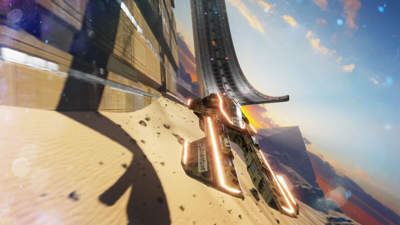 Camouflaged Spaceship