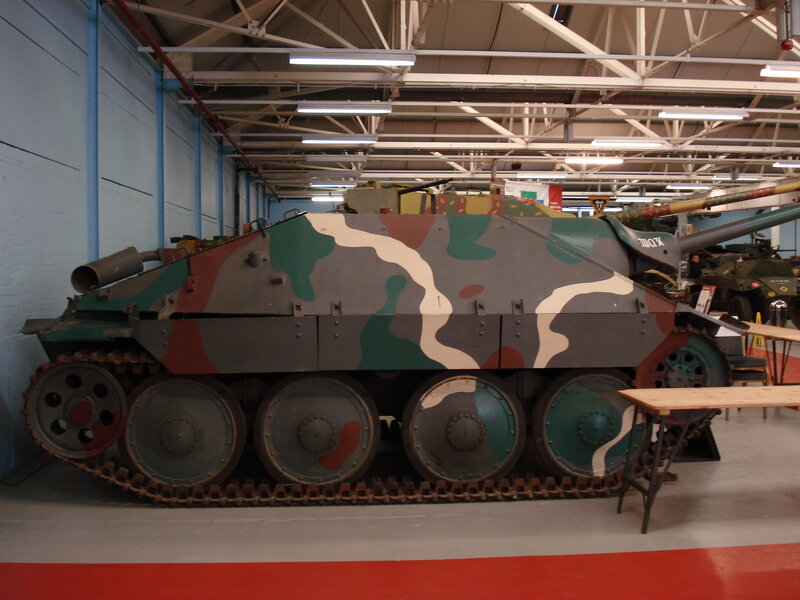 Camouflaged Tank — Green, Neutral, Photograph