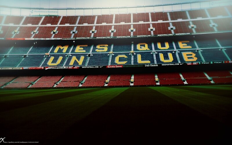 Camp Nou stadium view