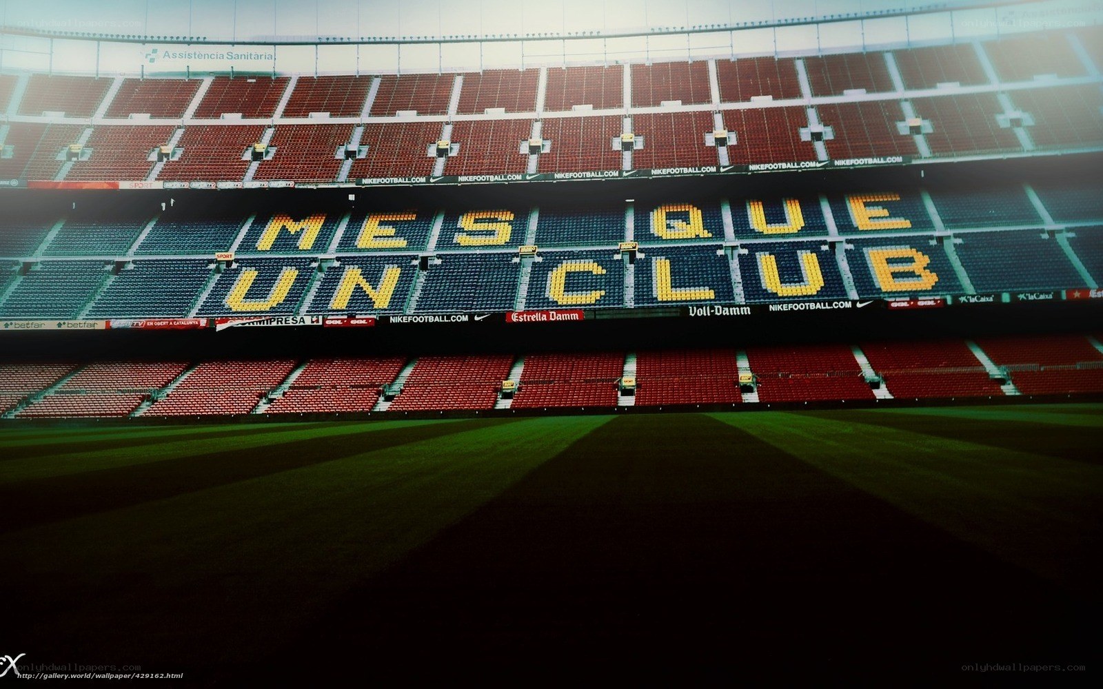 Camp Nou stadium view