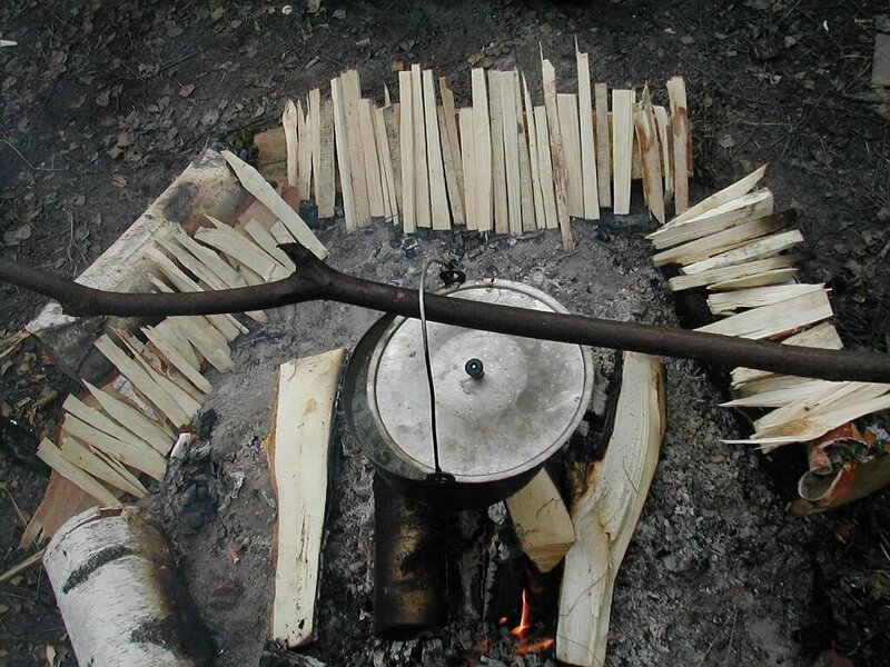 Campfire Cooking Setup