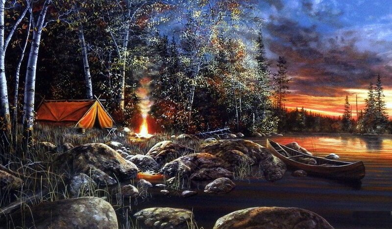 Campsite at Lakeside
