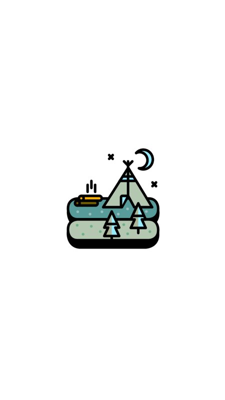 Campsite with Tent