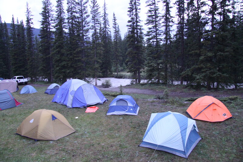 Campsite with Tents
