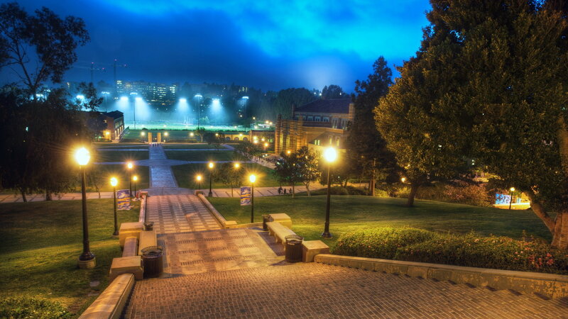 Campus at Night