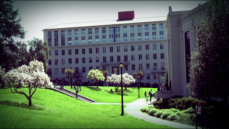 Campus Building with Lawn
